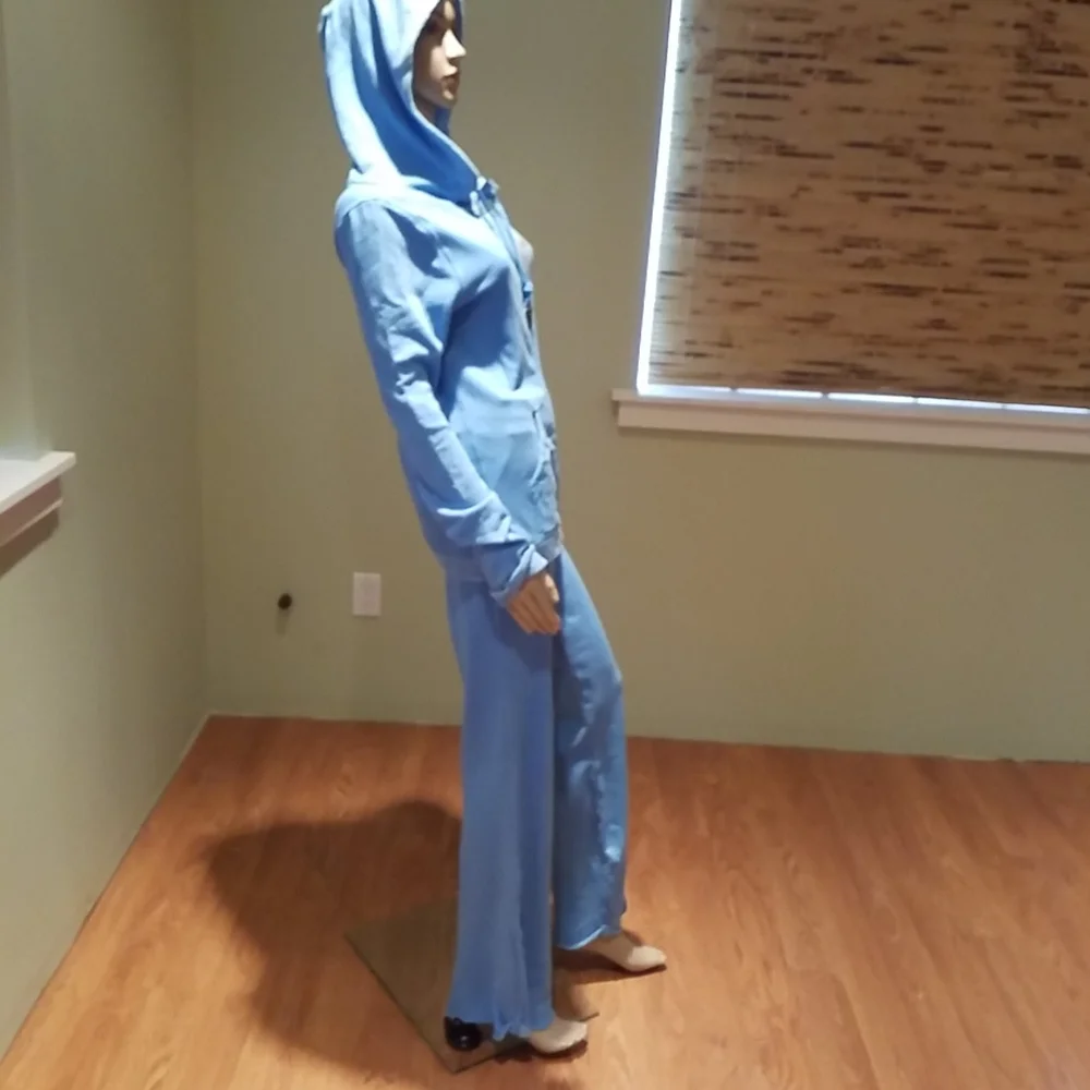 Gypsy 05 Matching Set Blue Hoodie and Sweatpants Size L